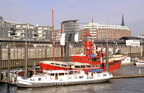 Hambourg Une Grande Ville Portuaire Dans Nord Allemagne — Photo