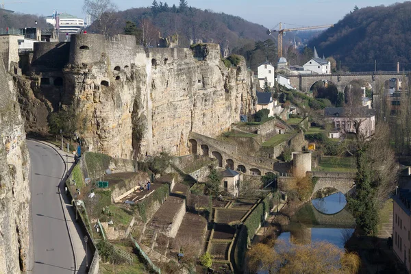 Небольшая Европейская Страна Люксембург Окружении Бельгии Франции Германии — стоковое фото