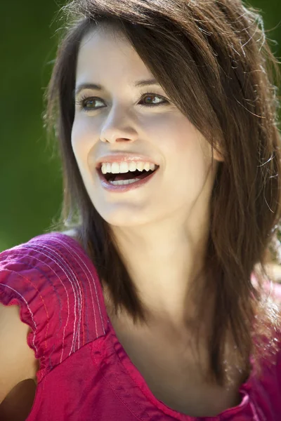 Retrato Una Joven — Foto de Stock