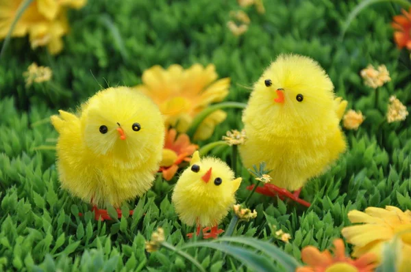 Urlaub Farbenfrohe Konzept Der Glücklichen Osterdekoration — Stockfoto