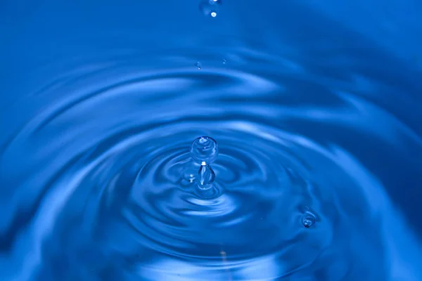 Vatten Droppe Regndroppar Bakgrund — Stockfoto