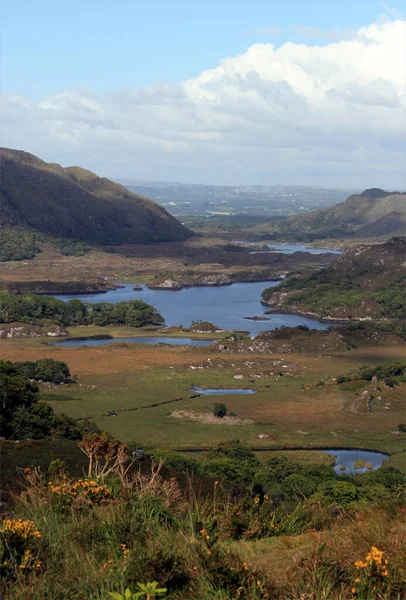 Ierland Ring Van Kerrie Dames Aanzicht — Stockfoto