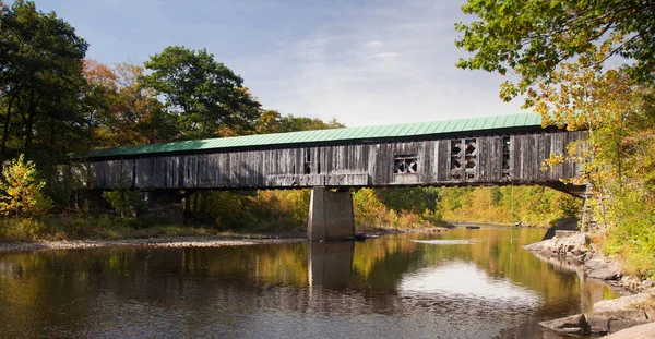 Scott Kryty Most Pobliżu Townshend Vermont — Zdjęcie stockowe