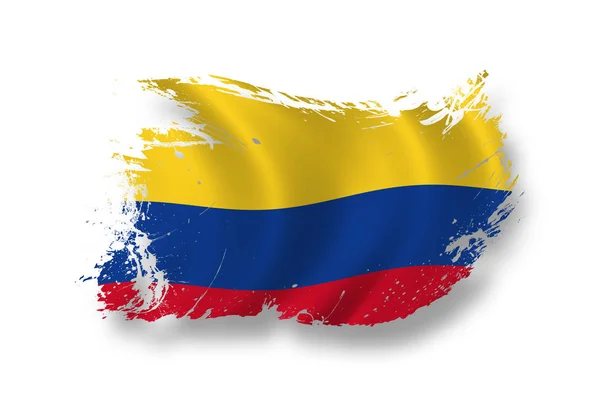 Flag Colombia Patriotism Country Flag — Stock Photo, Image