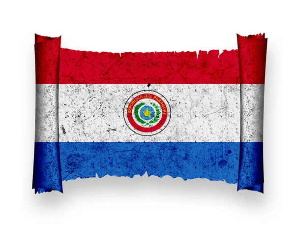 Drapeau Paraguay Patriotisme Drapeau National — Photo