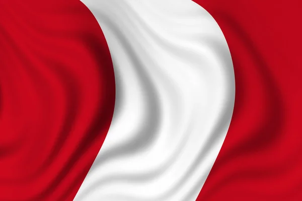 Flag Peru Patriotism Country Flag — Stock Photo, Image