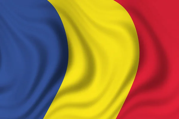 Bandera Romania Patriotismo País —  Fotos de Stock