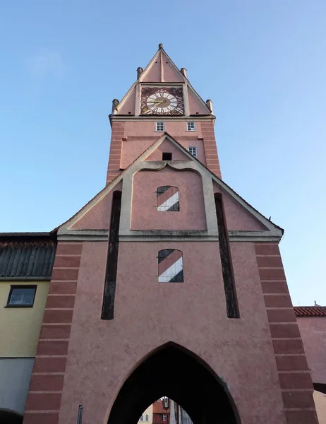 Stadspoort Memmingen — Stockfoto