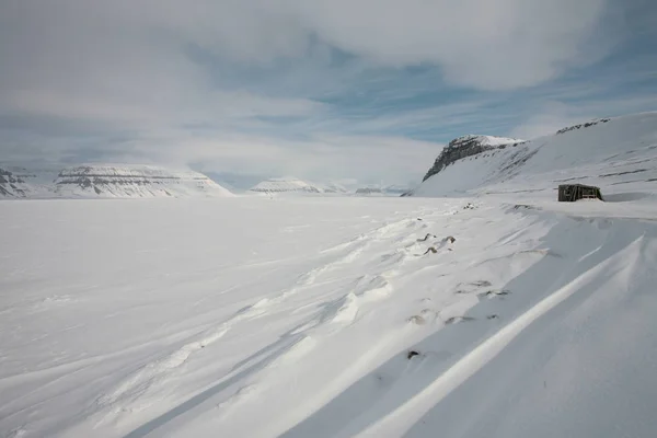 Tempelfjord Und Hütte Fredheim — Stockfoto