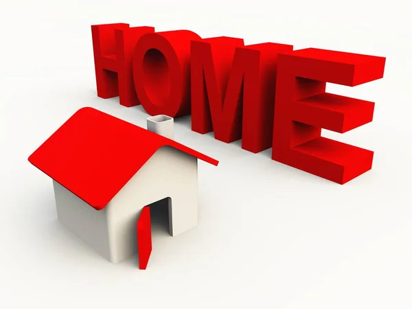 Home Red — Stock Photo, Image