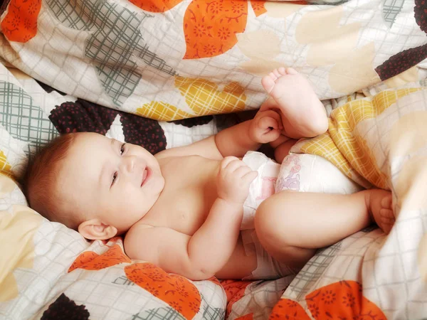 Pequeño Bebé Recién Nacido — Foto de Stock