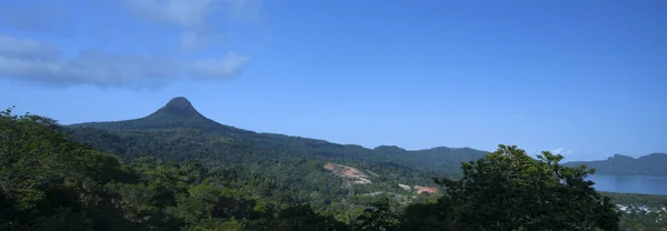 Montaña Del Monte Choungui Isla Mayotte —  Fotos de Stock