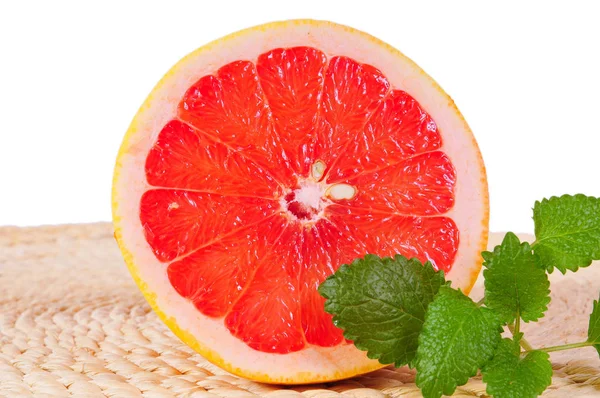 Frukt Vitaminer Citrus Hälsa Näring Grapefrukt — Stockfoto