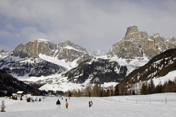 Villa Ski Alta Badia Dolomity Italsky — Stock fotografie