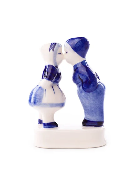 Typical Dutch Delft Blue Ceramic — Stock Photo, Image