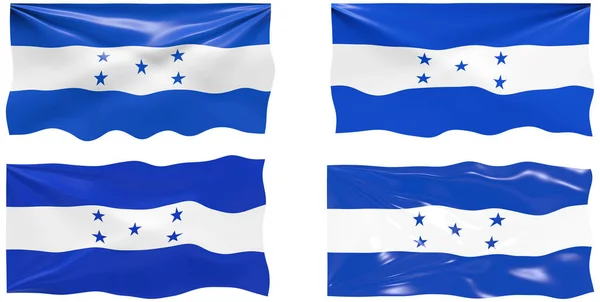 Великое Изображение Флага Гондураса — стоковое фото