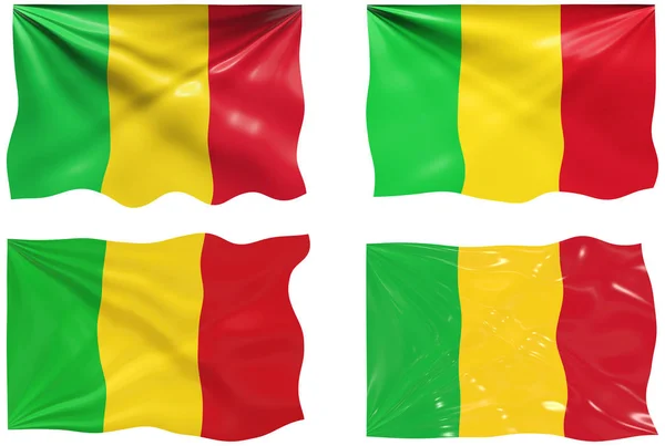 말리의 국기를 — 스톡 사진