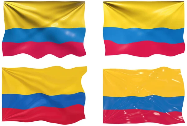 콜롬비아 깃발의 이미지 — 스톡 사진