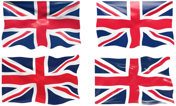 Великое Изображение Флага Соединенного Королевства — стоковое фото