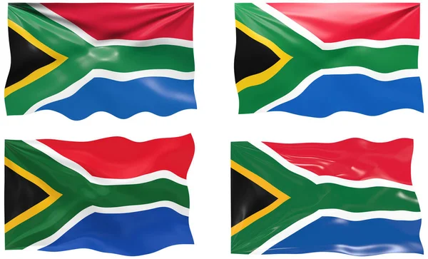 Great Image Flag South Africa — Stock Photo, Image