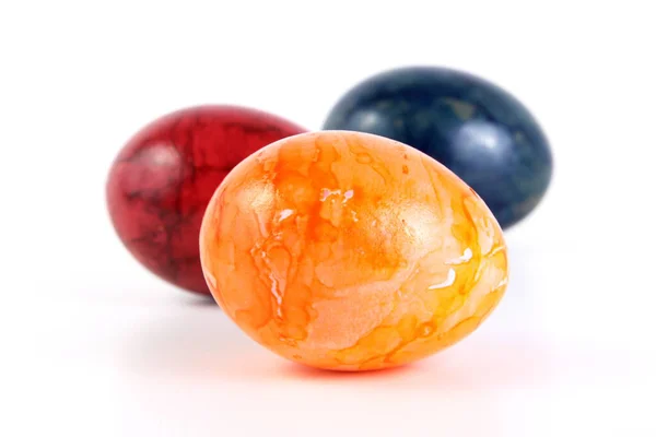 Ovos Páscoa Ovos Coloridos — Fotografia de Stock