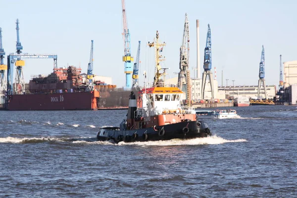 Vacker Utsikt Över Vackra Hamnen — Stockfoto