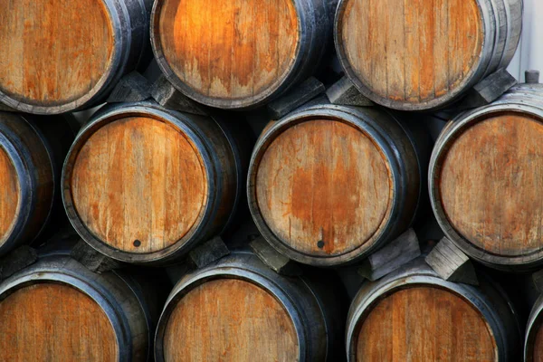 Wine Barrels Beverage Barrels — Stock Photo, Image