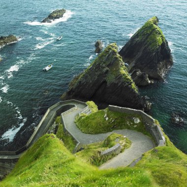 seascape, County Kerry, Ireland clipart