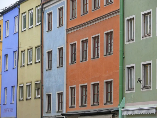 Facades Wasserburg Inn — Stock Photo, Image