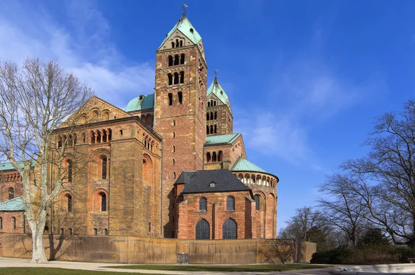 Architektura Císařské Katedrály Speyer — Stock fotografie