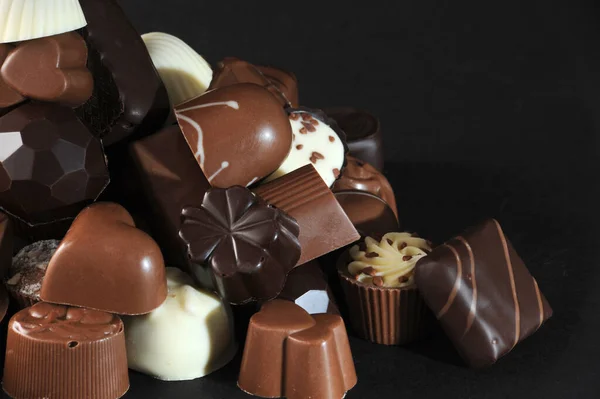 Вкусный Шоколад Ручной Работы — стоковое фото