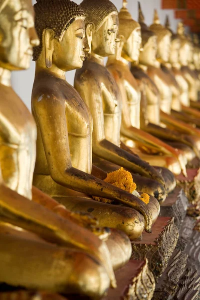 Templo Bangkok Estatuas Dioses — Foto de Stock