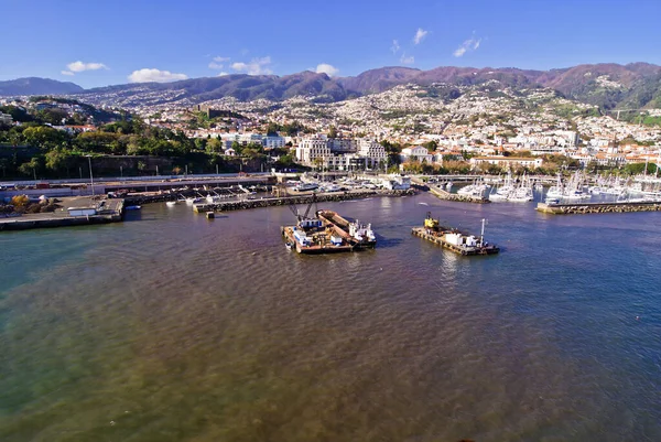 Intenção Portuária Funchal Madeira — Fotografia de Stock