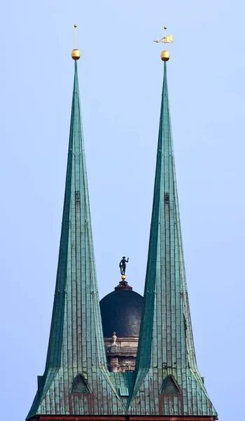 Nikolaikirche Starý Městský Dům — Stock fotografie