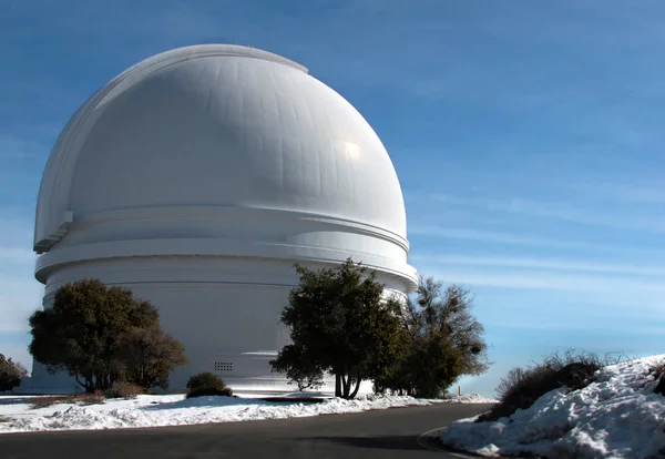 Edifício Observatório Telescópios Nas Montanhas Palomar Perto San Diego — Fotografia de Stock