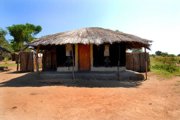 Типичный Дом Малави — стоковое фото