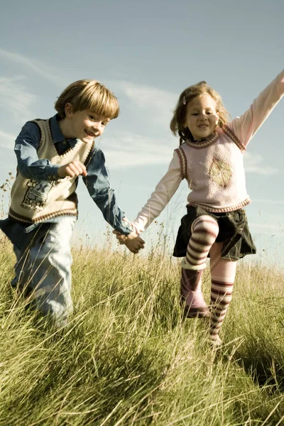 Schattig Kinderportret Gelukkig Kinderconcept — Stockfoto