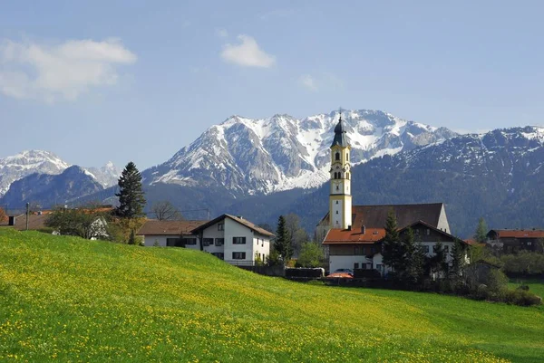 Görkemli Alp Manzarası Manzarası — Stok fotoğraf