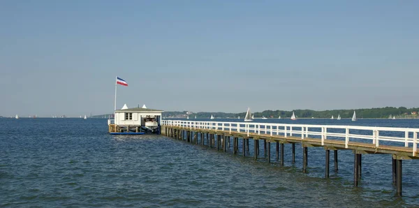 Kiel Ist Eine Hafenstadt Deutschlands Ostseeküste — Stockfoto