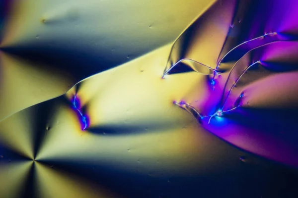 Μικροκρύσταλλοι Ασκορβικού Οξέος Πολωμένο Φως Μικροκρύσταλλοι Ασκορβικού Οξέος Πολωμένο Φως — Φωτογραφία Αρχείου