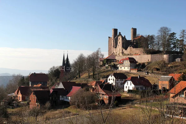 Castello Hanstein Thuringian Eichsfeld — Foto Stock