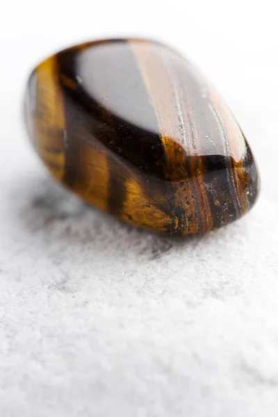 Piedra Natural Tigre Hierro Parece Hermosos Colores Tierra Blanca — Foto de Stock