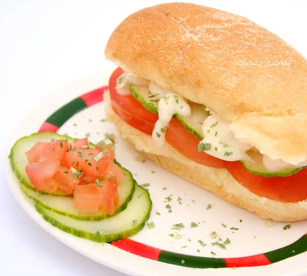 Vegetarian Food Selective Focus — Stock Photo, Image