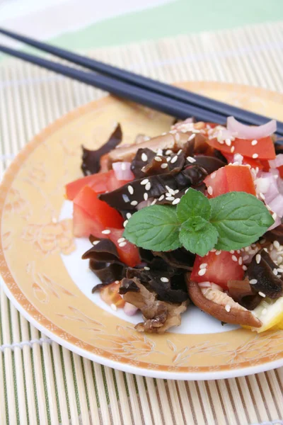 不同的食物 不同的重点 — 图库照片