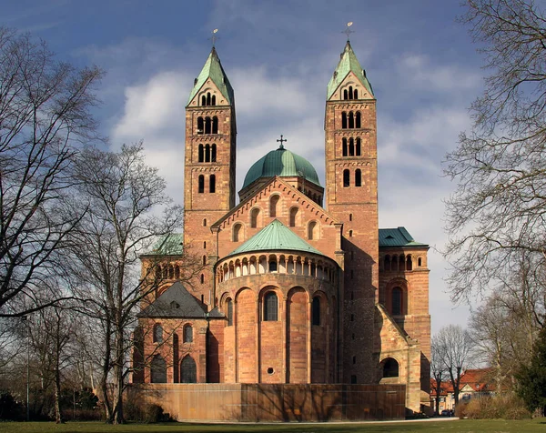 Cattedrale Imperiale Speyer Architettura — Foto Stock