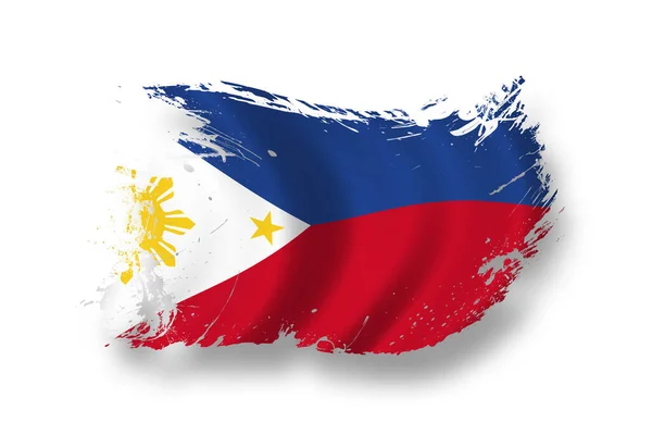 Bandiera Filippine Patriottismo Paese — Foto Stock