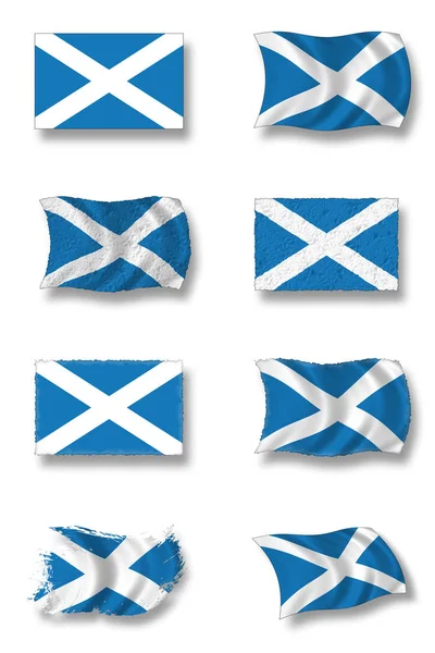 Flag Scotland Patriotism Country — Stock Photo, Image