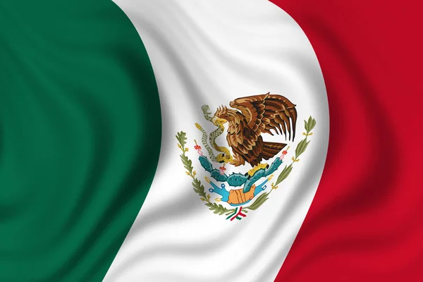 Flag Mexico Patriotism Country — Stock Photo, Image