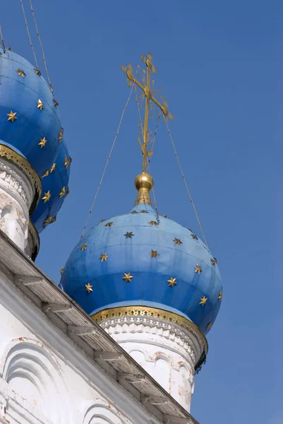 Cúpulas Igreja Ortodoxa Russa — Fotografia de Stock