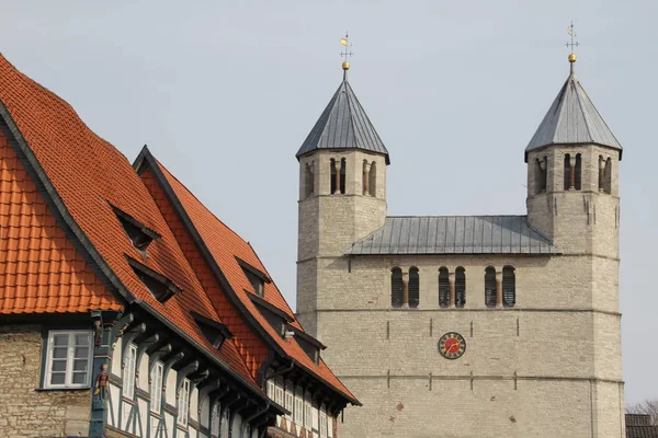 Cathedral Bad Gandersheim Lower Saxony — Stock Photo, Image